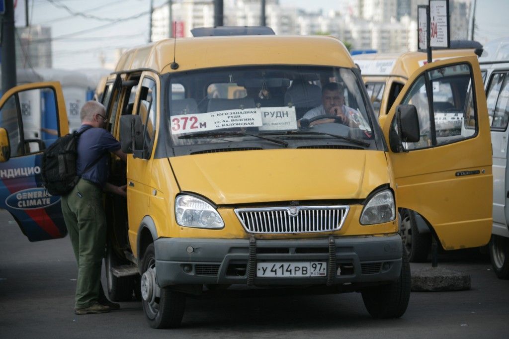 Маршрутное такси в москве. Московское маршрутное такси.