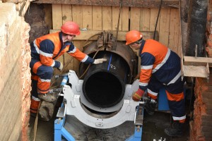 Ремонт канализации и стояков в районе Замоскворечье почти завершен