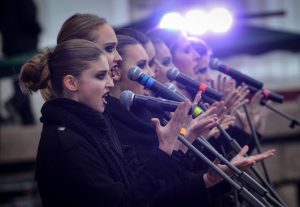 В прошлом году юные артисты успешно выступили на четырех концертах в парковых зонах Москвы. Фото: "Вечерняя Москва"
