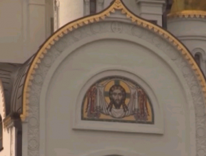 Фасад храма Иверской иконы Божьей Матери. Фото: скриншот YouTube, tvsoyuz 