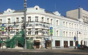 Реставрация здания XIX века на Серпуховской площади завершится в ближайшее время