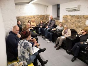 Лекцию о возвращении подвалов провели депутаты Замоскворечья. Фото предоставлено Виктором Баранцевым