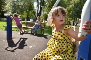 Работы в Детском Черкизовском парке могут быть закончены до конца июля. Фото: Пелагия Замятина «Вечерняя Москва»