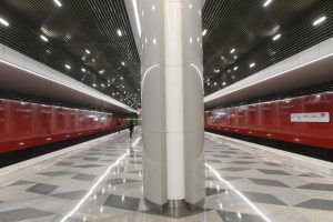 Станция «Стахановская» будет оформлена в стиле конструктивизм. Фото: Владимир Новиков, «Вечерняя Москва»