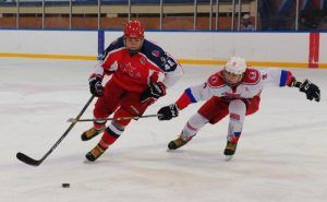 Хоккеисты выиграли матч в плей-офф. Фото: Светлана Колоскова, «Вечерняя Москва»
