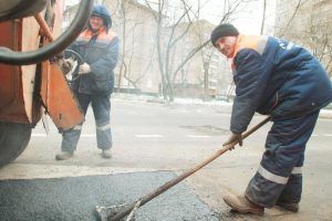 Дороги отремонтировали на территории района. Фото: Наталия Нечаева, «Вечерняя Москва»