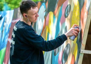 Депутат МГД: В Москве организован конкурс для художников, работающих в стиле граффити. Фото: официальный сайт мэра Москвы