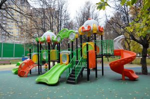 Новые элементы детской площадки установят в районе. Фото: Анна Быкова