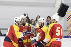 Команда по хоккею Плехановского университета одержала очередную победу. Фото предоставили в пресс-службе спортивного клуба университета