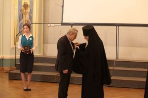 Сотрудников Православного университета наградили за заслуги. Фото взято с официального сайта образовательного учреждения
