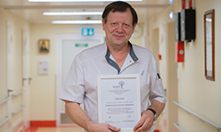 Специалист Морозовской больницы стал лауреатом премии. Фото взято с официального сайта медицинского учреждения