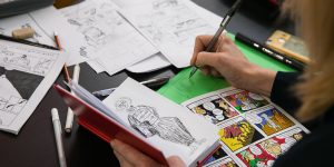 Прямой эфир про комиксы проведут в Школе дизайна ВШЭ. Фото: сайт мэра Москвы