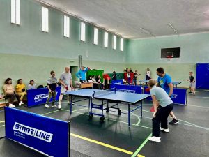 Спортивно-досуговый центр « Орион» провел соревнования по настольному теннису. Фото со страницы учреждения в социальных сетях