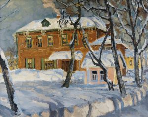 Зимняя выставка открылась в Толстовском центре. Фото: сайт культурного учреждения