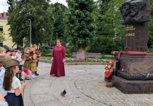 Юные жители района почтили память павших в Великой Отечественной войне. Фото: официальная страница школы №1259 в социальных сетях