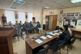 Юные парламентарии района Замоскворечье проведут мероприятия с участниками Совета ветеранов. Фото: страница Молодежной палаты района Замоскворечье в социальных сетях