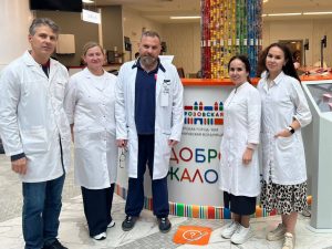 Врачи из Уфы посетили Морозовскую больницу. Фото: Telegram-канал Морозовской детской городской клинической больницы