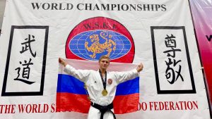 Ученик школы №627 стал чемпионом по шотокан каратэ-до в Токио. Фото: официальная страница школы №627 в социальных сетях