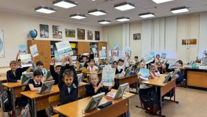 Ученики школы №1259 стали участниками всероссийской олимпиады «Безопасные дороги». Фото: Telegram-канал школы №1259