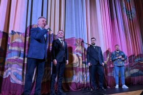 Зимнее представление для детей прошло в Замоскворечье. Фото: страница управы района Замоскворечье в социальных сетях