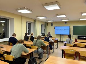 Познавательные занятия для бакалавров провели в ПСТГУ. Фото: страница ПСТГУ в социальных сетях