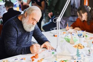 Выставку о технологиях реставрации открыли в Сытинской типографии. Фото: пресс-служба Департамента культурного наследия города Москвы