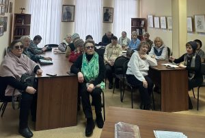 Познавательное занятие о блокаде Ленинграда провели в Совете ветеранов района Замоскворечье. Фото: официальная страница управы в социальных сетях