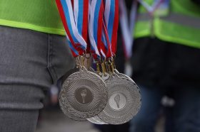 Студентов РЭУ имени Георгия Плеханова наградили за выдающиеся успехи. Фото: Анна Быкова, «Вечерняя Москва»