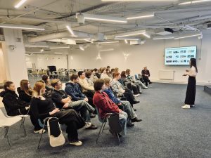 Старшеклассники школы №518 приняли участие в профориентационных занятиях. Фото: официальная страница учреждения в социальных сетях