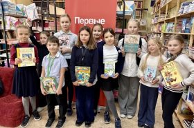Книжная акция прошла в школе №518. Фото: официальная страница учреждения в социальных сетях