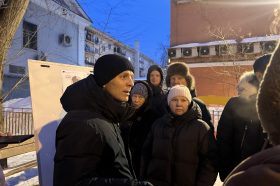 Обход территорий провел глава управы района Замоскворечье. Фото: официальная страница учреждения в социальных сетях